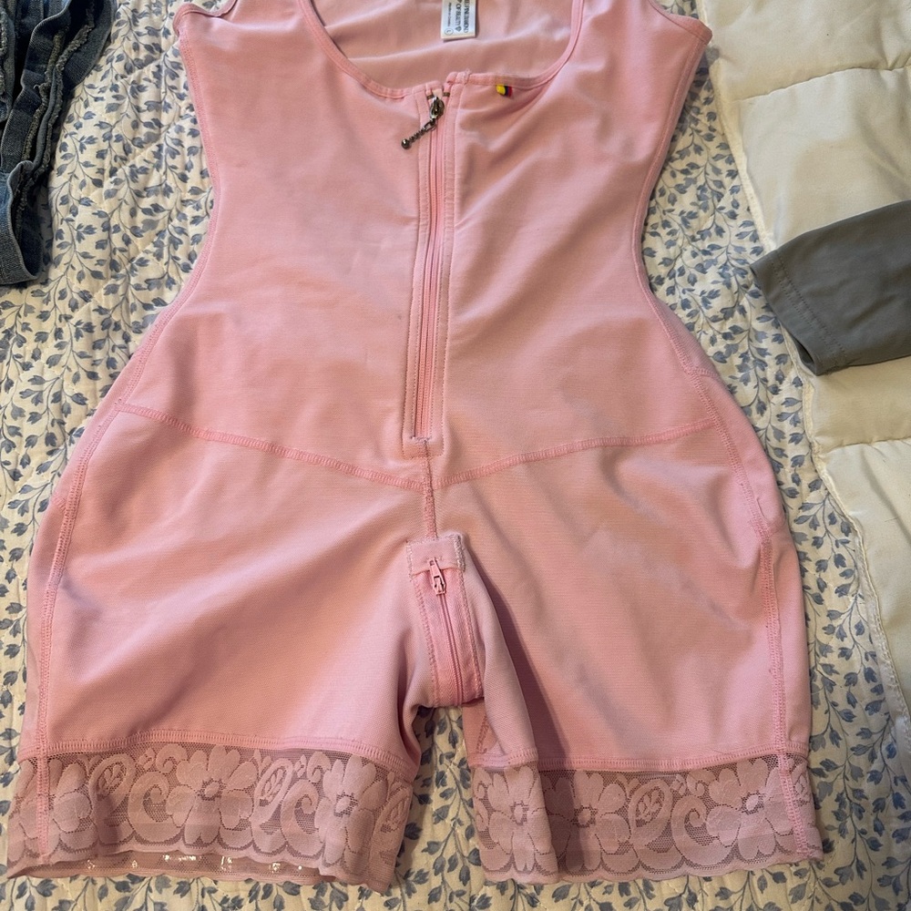Pink Women's Shapewear Bodysuit